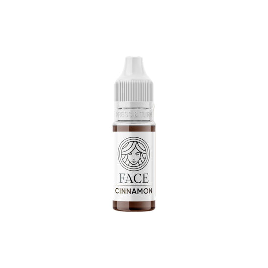 Pigmento PMU FACE Cinnamon castano caldo correttivo per trucco permanente sopracciglia