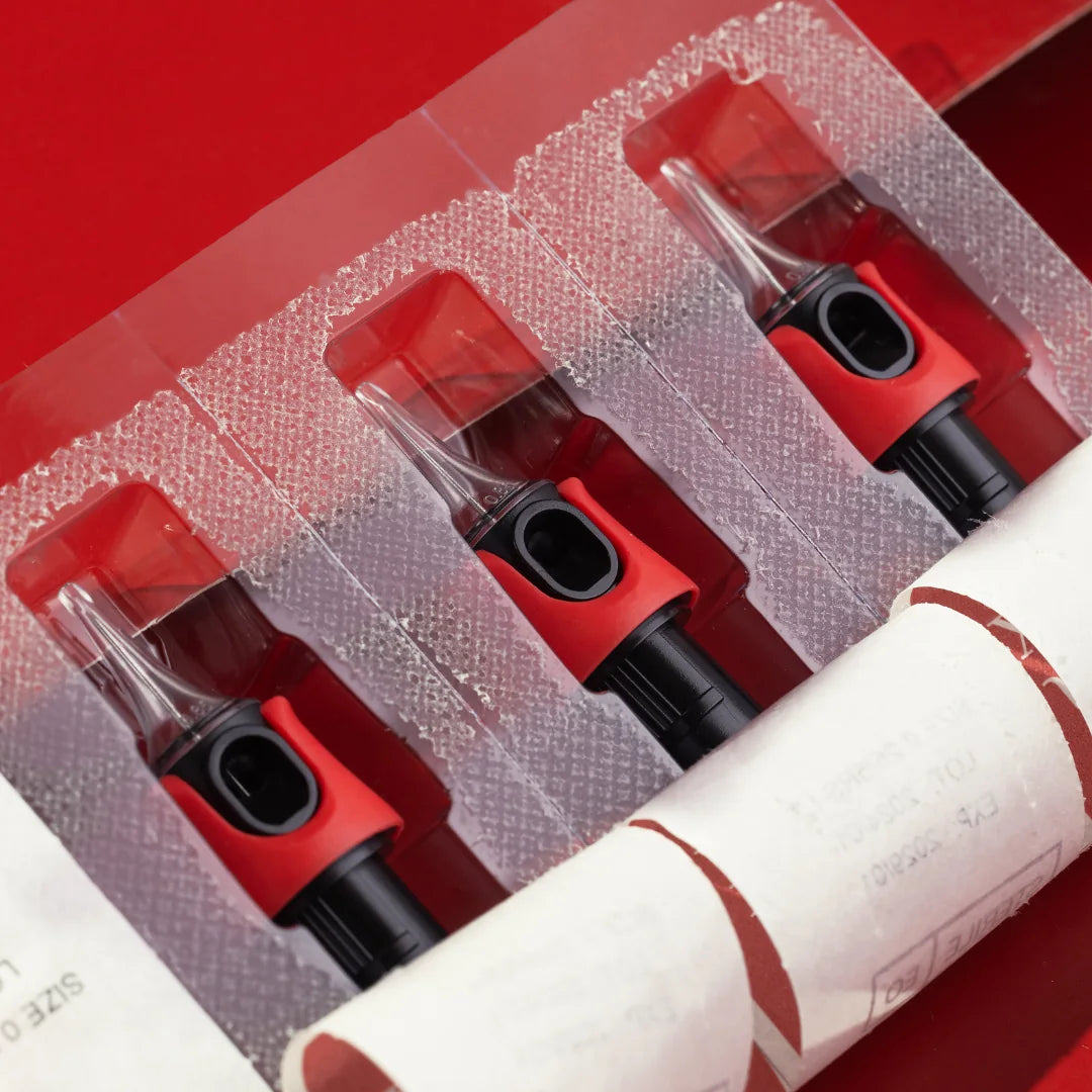 Cartuchos PMU Etalon Mix 9RM-LT de 0,30 mm protegidos en envases individuales sellados