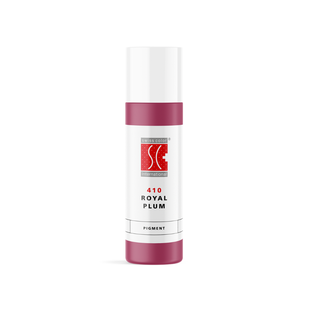 Swiss Color 410 Royal Plum pigmento PMU professionale per labbra e areola