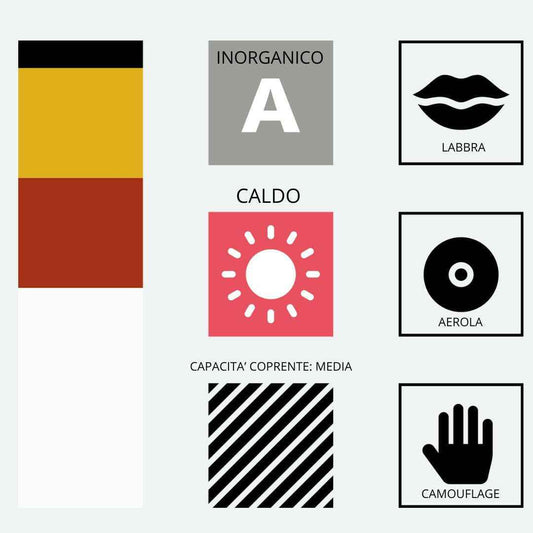 Pigmento PMU Labbra Swiss Color® - 706 Soft Sienna