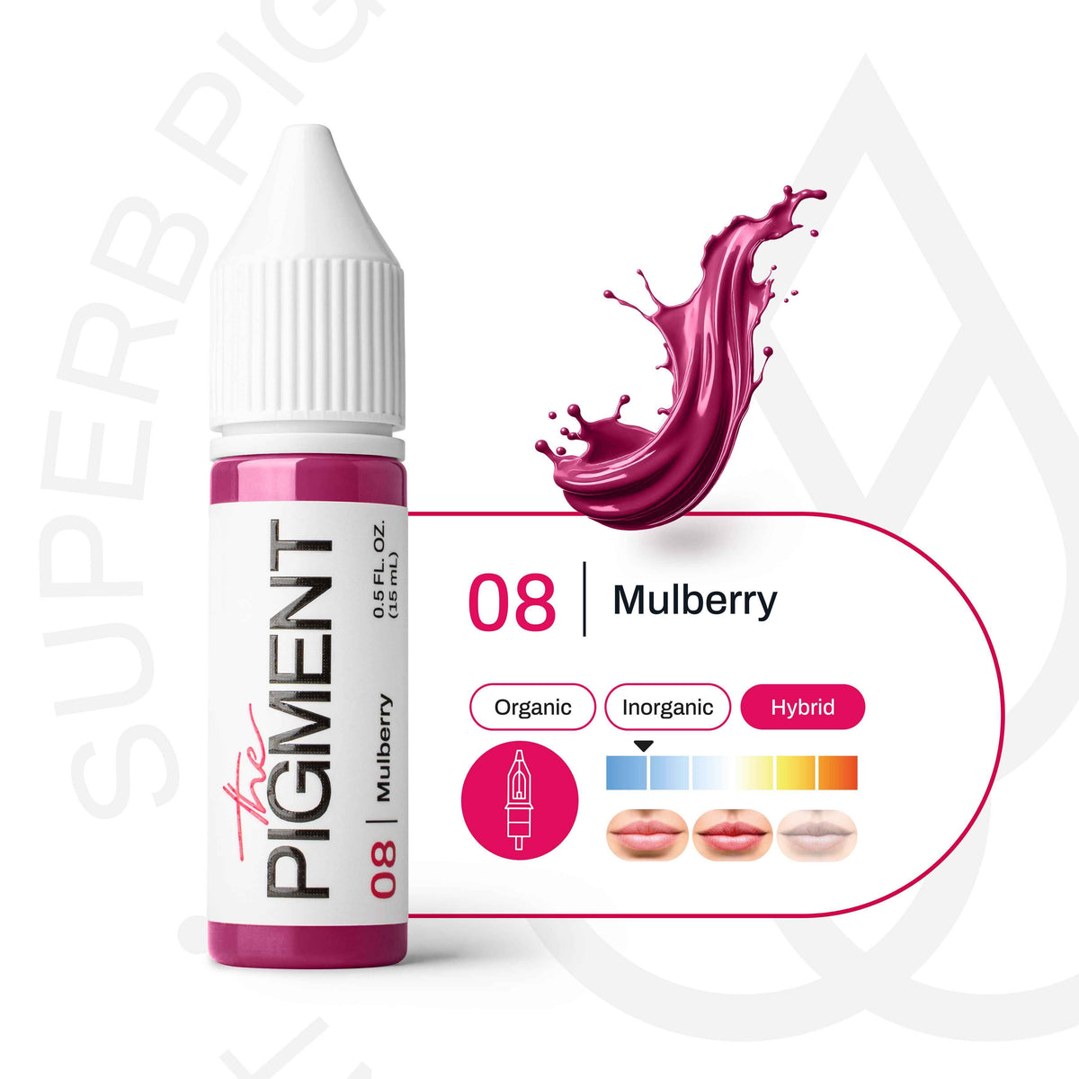 The Pigment 08 Mulberry – Pigmento Labbra PMU 15 ml