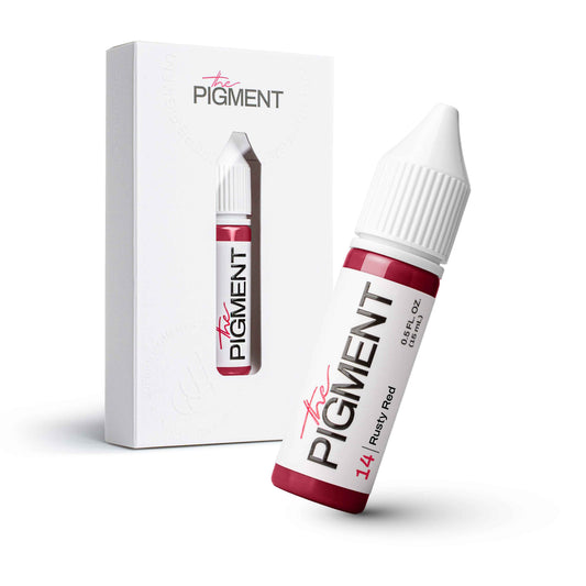 The Pigment Rusty Red 14 – Pigmento PMU Labbra 15 ml