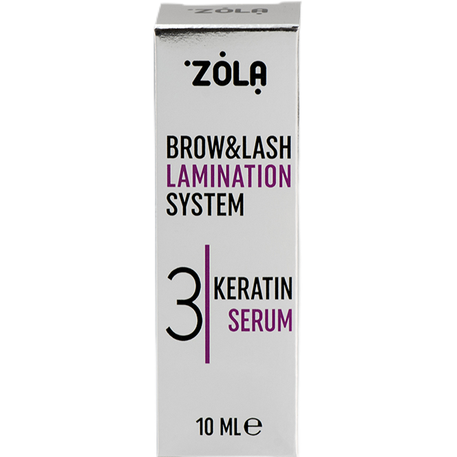 ZOLA Keratin Serum 03 – Laminación clásica de pestañas y cejas
