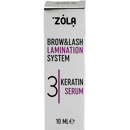 ZOLA Keratin Serum 03, Laminazione classica ciglia e sopracciglia