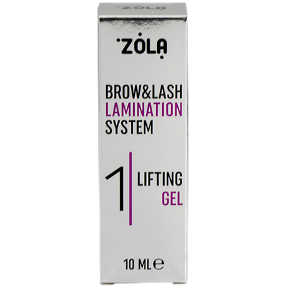 ZOLA Lifting Gel 01, Laminazione classica ciglia e sopracciglia