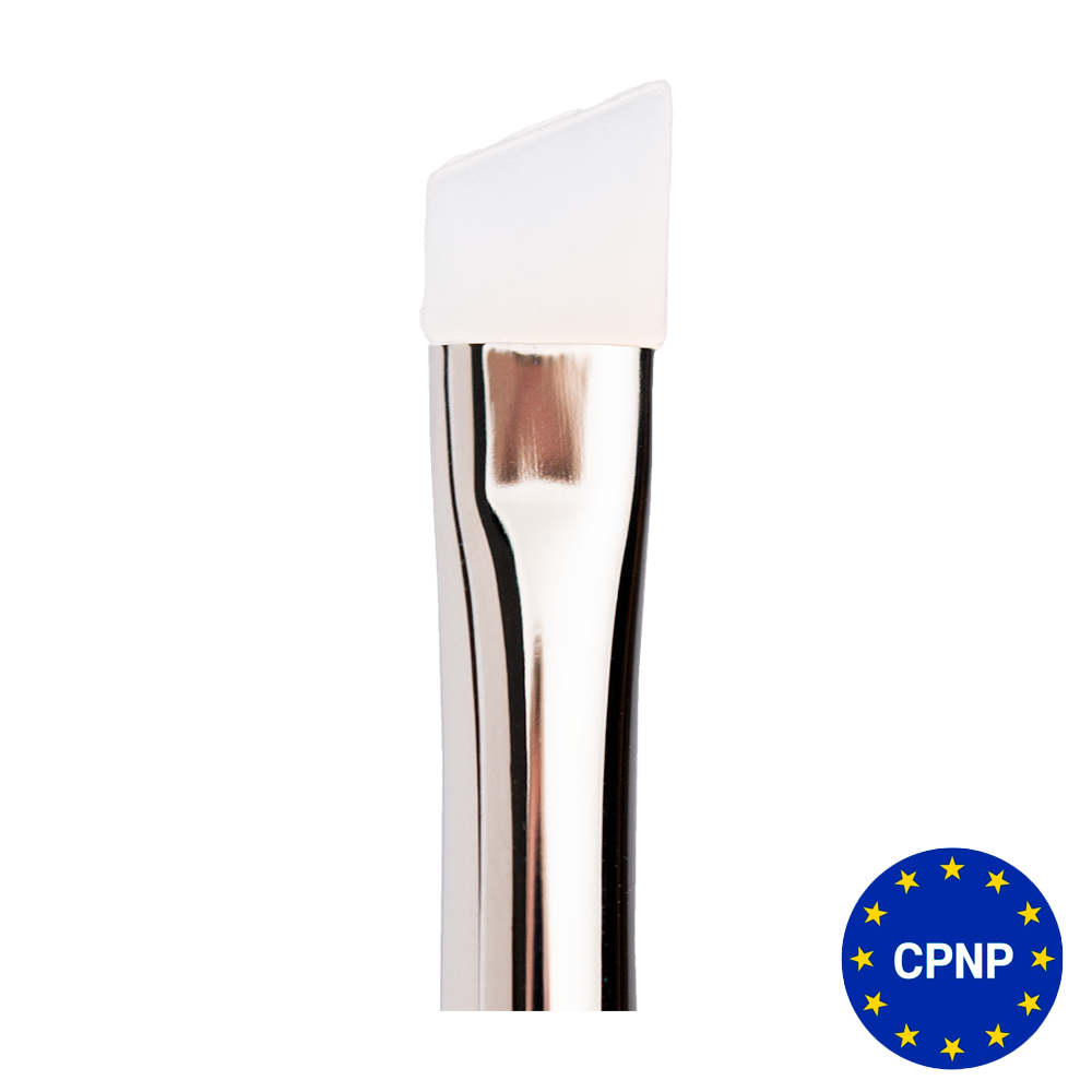 ZOLA Pincel biselado de silicona n.º 19 – Lash & Brow