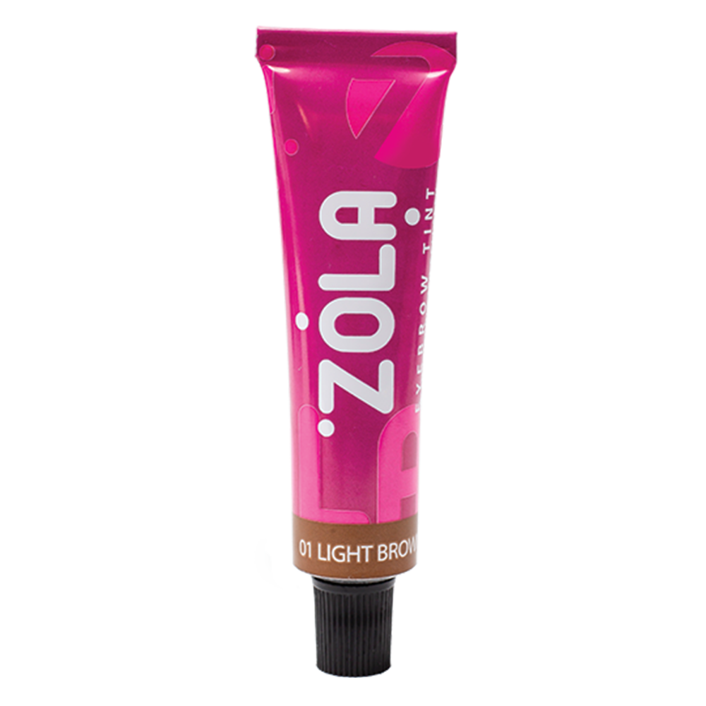 ZOLA Tinte de cejas 01 Light Brown 15 ml – Collagen